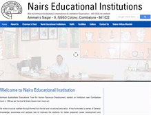 Tablet Screenshot of nairsce.org